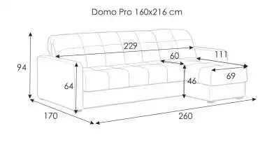 Диван Domo Pro угловой с коробом для белья Askona фото - 11 - превью