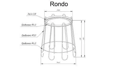 Журнальный столик Rondo, цвет черный фото - 5 - превью