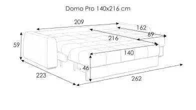 Диван Domo Pro угловой с коробом для белья с накладкой Askona фото - 11 - превью